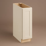 Hampton Bay Avondale Shaker Base Kitchen Cabinet, 9 in. W x 24 in. D x 34.5 in. H, Antique White