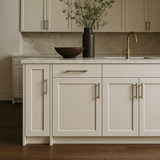 Hampton Bay Avondale Shaker Base Kitchen Cabinet, 9 in. W x 24 in. D x 34.5 in. H, Antique White