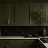 Hampton Bay Avondale 21" Fern Green Shaker Wall Kitchen Cabinet