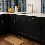 Hampton Bay Avondale 18-inch Shaker Base Kitchen Cabinet in Raven Black