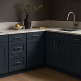 Hampton Bay Avondale 18-inch Ink Blue Shaker Base Kitchen Cabinet