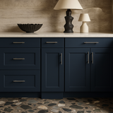 Hampton Bay Avondale Ink Blue Shaker Base Kitchen Cabinet - 12x24x34.5 in.