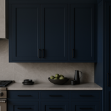 Hampton Bay Avondale Ink Blue Shaker Wall Kitchen Cabinet - 30x12x36