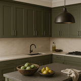 Hampton Bay Avondale 30" Shaker Wall Kitchen Cabinet in Fern Green