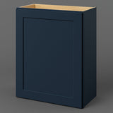 Hampton Bay Ink Blue Shaker Wall Kitchen Cabinet - 24x12x30 Inches