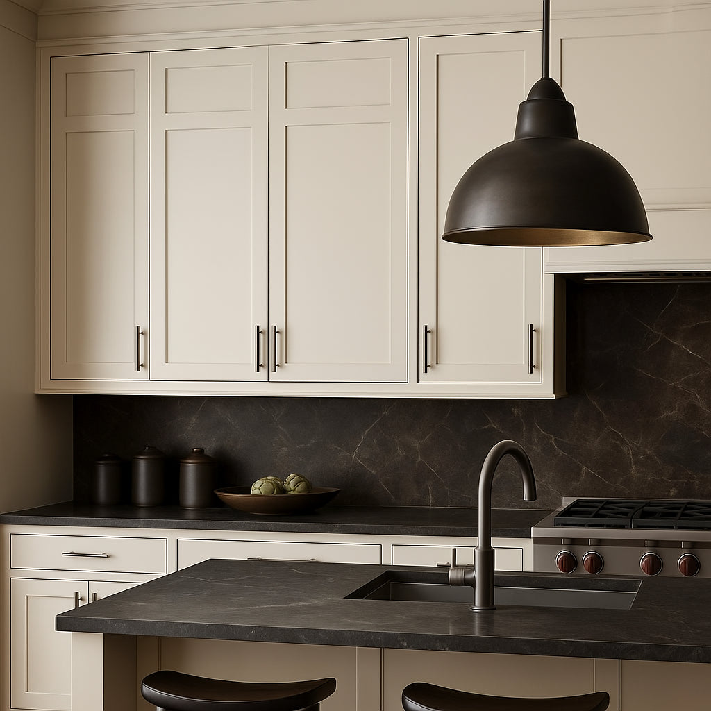 Hampton Bay Avondale 24" Shaker Wall Kitchen Cabinet in Antique White