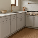 Hampton Bay Avondale 27-inch Dove Gray Shaker Base Kitchen Cabinet