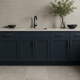 Hampton Bay Avondale 24" Ink Blue Shaker Base Kitchen Cabinet