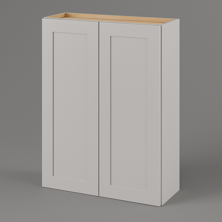 Hampton Bay Avondale 30" Dove Gray Shaker Wall Kitchen Cabinet