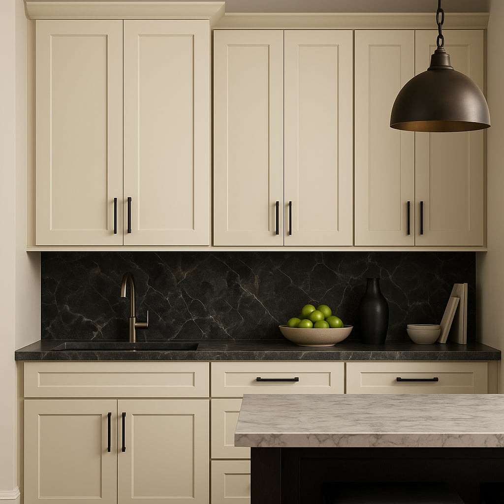 Hampton Bay Avondale 30 in. Ready to Assemble Plywood Shaker Wall Kitchen Cabinet in Antique White