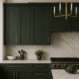 Hampton Bay Avondale 36-inch Fern Green Shaker Wall Kitchen Cabinet