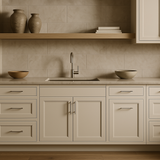 Hampton Bay Avondale Shaker Sink Base Kitchen Cabinet, Antique White