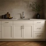 Hampton Bay Avondale Shaker Sink Base Kitchen Cabinet, Antique White