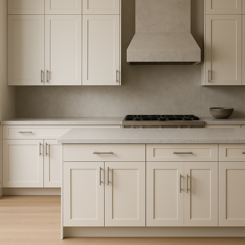 Hampton Bay Avondale 27-inch Shaker Base Kitchen Cabinet in Antique White