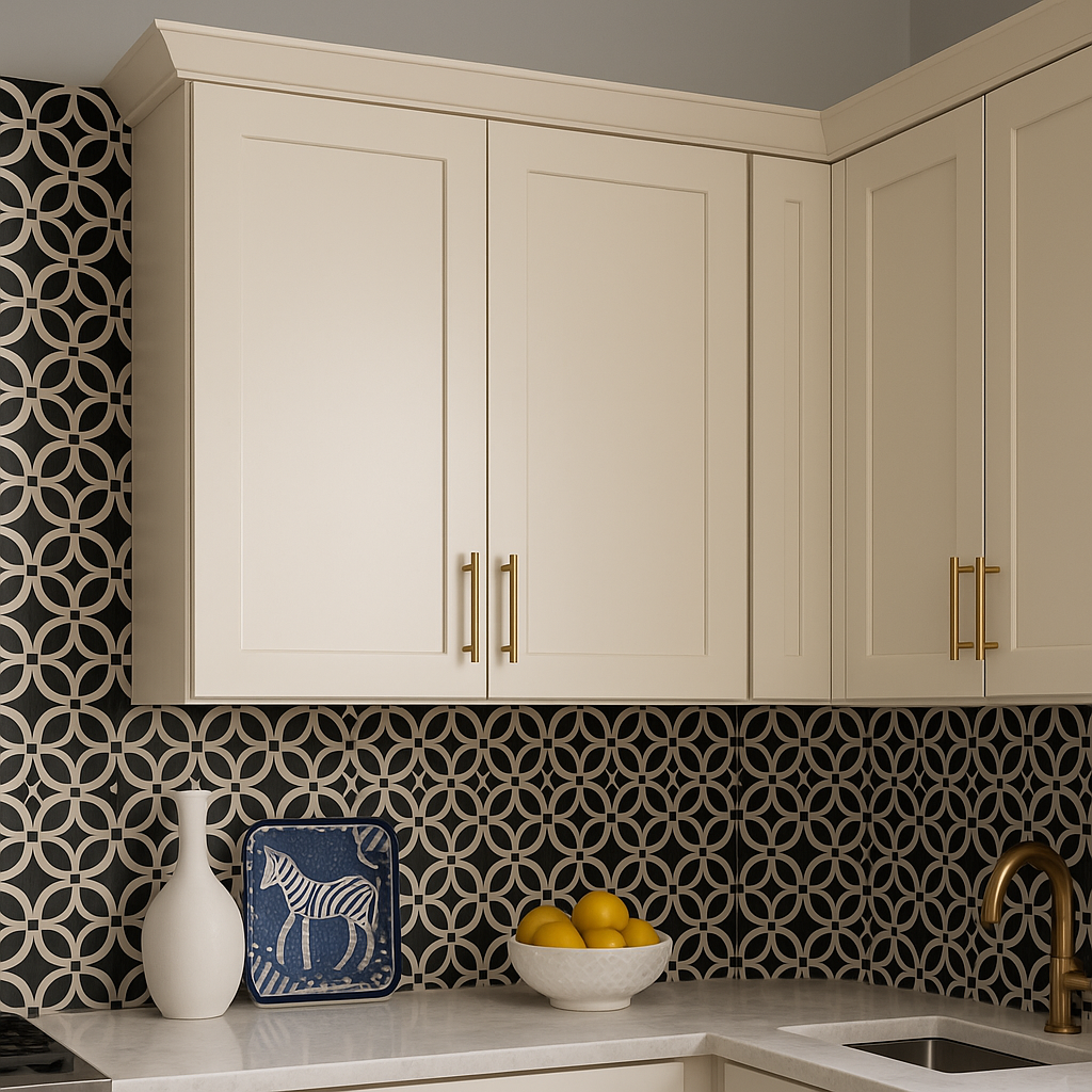 Hampton Bay Avondale Shaker Wall Kitchen Cabinet, Antique White, 36x12x42