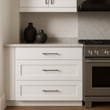 Hampton Bay Avondale 36 in. Ready to Assemble Plywood Shaker Drawer Base Kitchen Cabinet in Alpine White