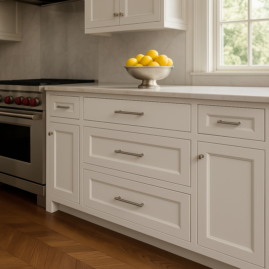 Hampton Bay Avondale 36 in. Ready to Assemble Plywood Shaker Drawer Base Kitchen Cabinet in Alpine White