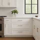 Hampton Bay Avondale 36 in. Ready to Assemble Plywood Shaker Drawer Base Kitchen Cabinet in Alpine White