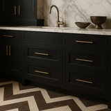 Hampton Bay Avondale 18-inch Shaker Drawer Base Cabinet in Raven Black