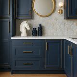 Hampton Bay Avondale 24-inch Ink Blue Shaker Drawer Base Cabinet