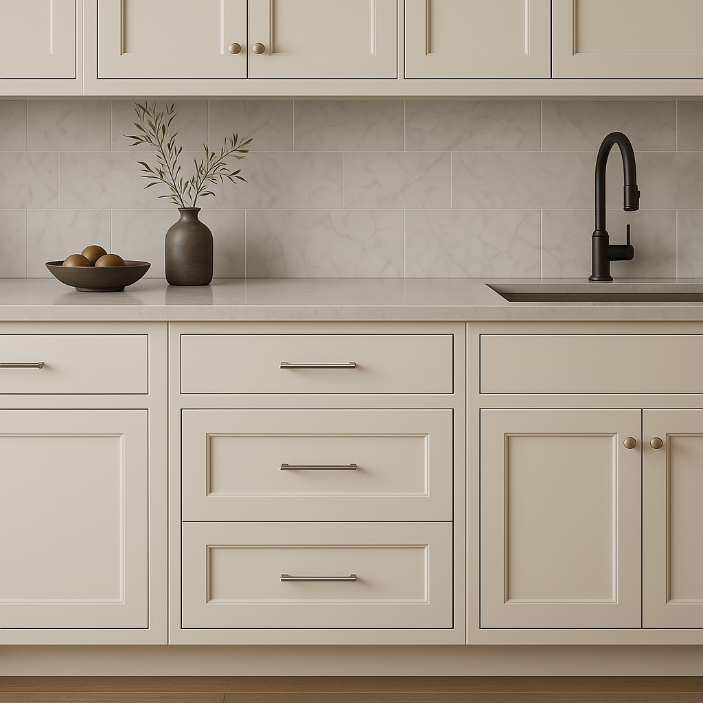 Hampton Bay Avondale 24-inch Shaker Drawer Base Cabinet in Antique White