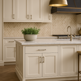 Hampton Bay Avondale 36-inch Shaker Base Kitchen Cabinet in Antique White