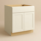 Hampton Bay Avondale 36-inch Shaker Base Kitchen Cabinet in Antique White