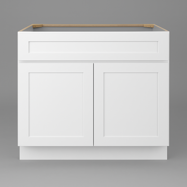 Design House Brookings Ready-to-Assemble Shaker Base Kitchen Cabinet, White