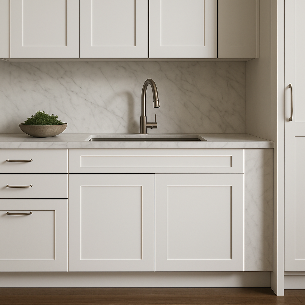 Design House Brookings Ready-to-Assemble Shaker Base Kitchen Cabinet, White