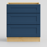 MILL'S PRIDE Valencia Blue Shaker Kitchen Cabinet - Ready to Assemble