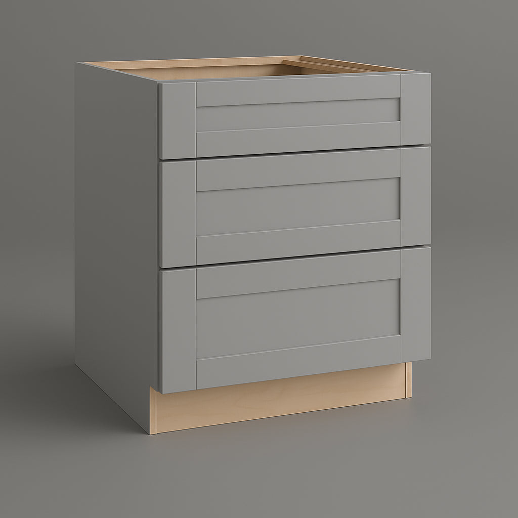 MILL'S PRIDE Richmond Vesuvius Gray Shaker Kitchen Cabinet - Ready to Assemble
