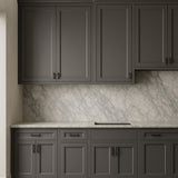 PELHAM & WHITE Keyport Shaker Charcoal Base Kitchen Cabinet - 30 in. W x 24 in. D x 34.5 in. H