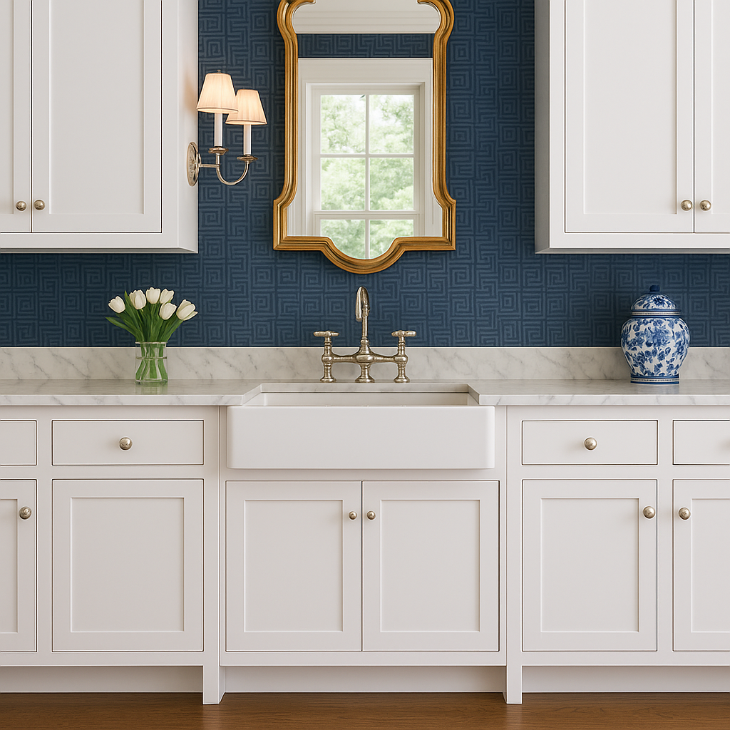 Plywell Shaker Farm Sink Base Cabinet, 36x34.5x24 in, White
