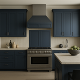 MILL'S PRIDE Valencia Blue Shaker Wall Kitchen Cabinet - 30" W x 12" D x 36" H