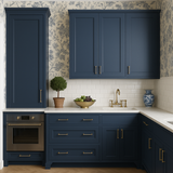 MILL'S PRIDE Valencia Blue Shaker Wall Kitchen Cabinet - 30" W x 12" D x 36" H