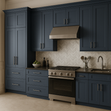 MILL'S PRIDE Valencia Blue Shaker Wall Kitchen Cabinet - 30" W x 12" D x 42" H