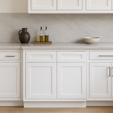 Design House Brookings Solid Wood Shaker Base Kitchen Cabinet, White, 36x34.5x24 in.