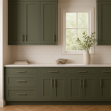 Hampton Bay Avondale 30-inch Shaker Drawer Base Cabinet in Fern Green