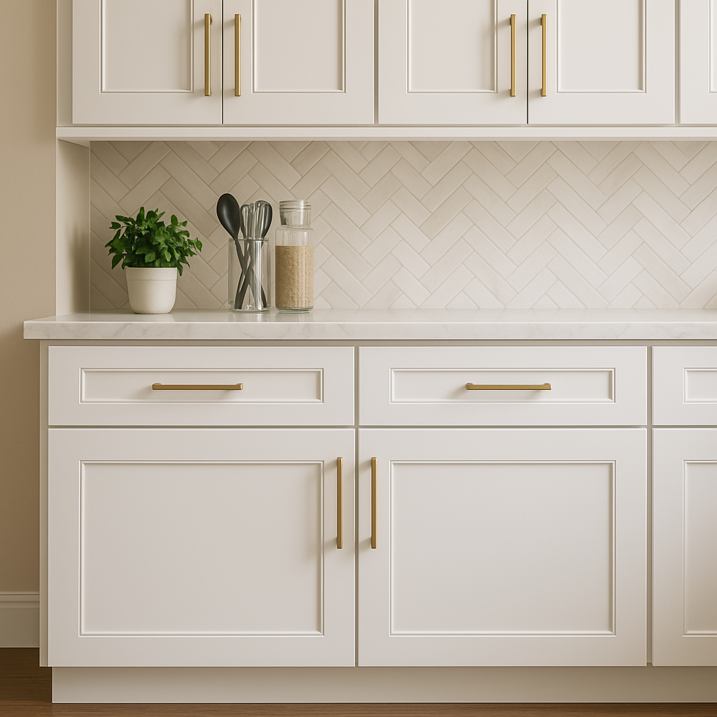 Design House Brookings White Shaker Base Kitchen Cabinet - 48x34.5x24 in.