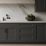 PELHAM & WHITE Keyport Shaker Gray Drawer Base Kitchen Cabinet - 24 in.