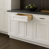 Plywell Ready to Assemble Shaker Base Cabinet with 2-Door and 1 Drawer in White