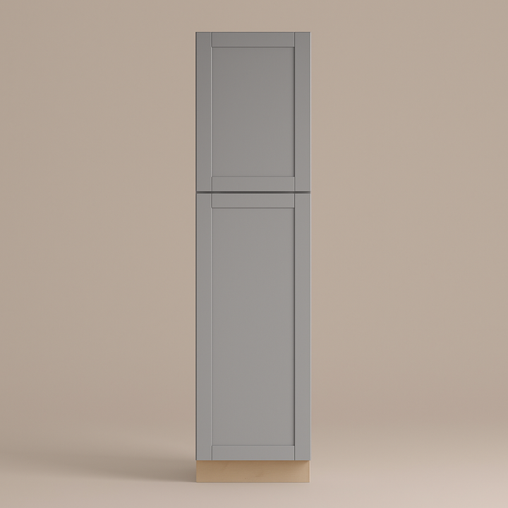 MILL'S PRIDE Richmond Vesuvius Gray Shaker Pantry Cabinet - Ready to Assemble