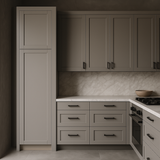 MILL'S PRIDE Richmond Vesuvius Gray Shaker Pantry Cabinet - Ready to Assemble