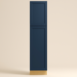 MILL'S PRIDE Valencia Blue Shaker Pantry Cabinet - 18" W x 24" D x 90" H
