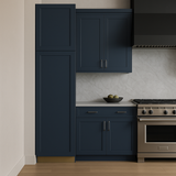 MILL'S PRIDE Valencia Blue Shaker Pantry Cabinet - 18" W x 24" D x 90" H