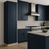 MILL'S PRIDE Valencia Blue Shaker Pantry Cabinet - 18" W x 24" D x 96" H