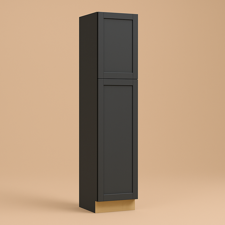 MILL'S PRIDE Richmond Venetian Onyx Shaker Pantry Cabinet, 18" W x 24" D x 90" H