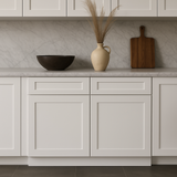 HOMLUX Ready to Assemble Drawer Base Kitchen Cabinet in Shaker White, 33 in. W x 24 in. D x 34.5 in. H