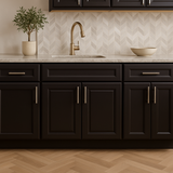 LIFEART CABINETRY Newport Ready to Assemble Base Cabinet, Dark Espresso