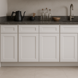 HOMEIBRO Shaker Dove Plywood Base Kitchen Cabinet with 2 Drawers and 2 Doors